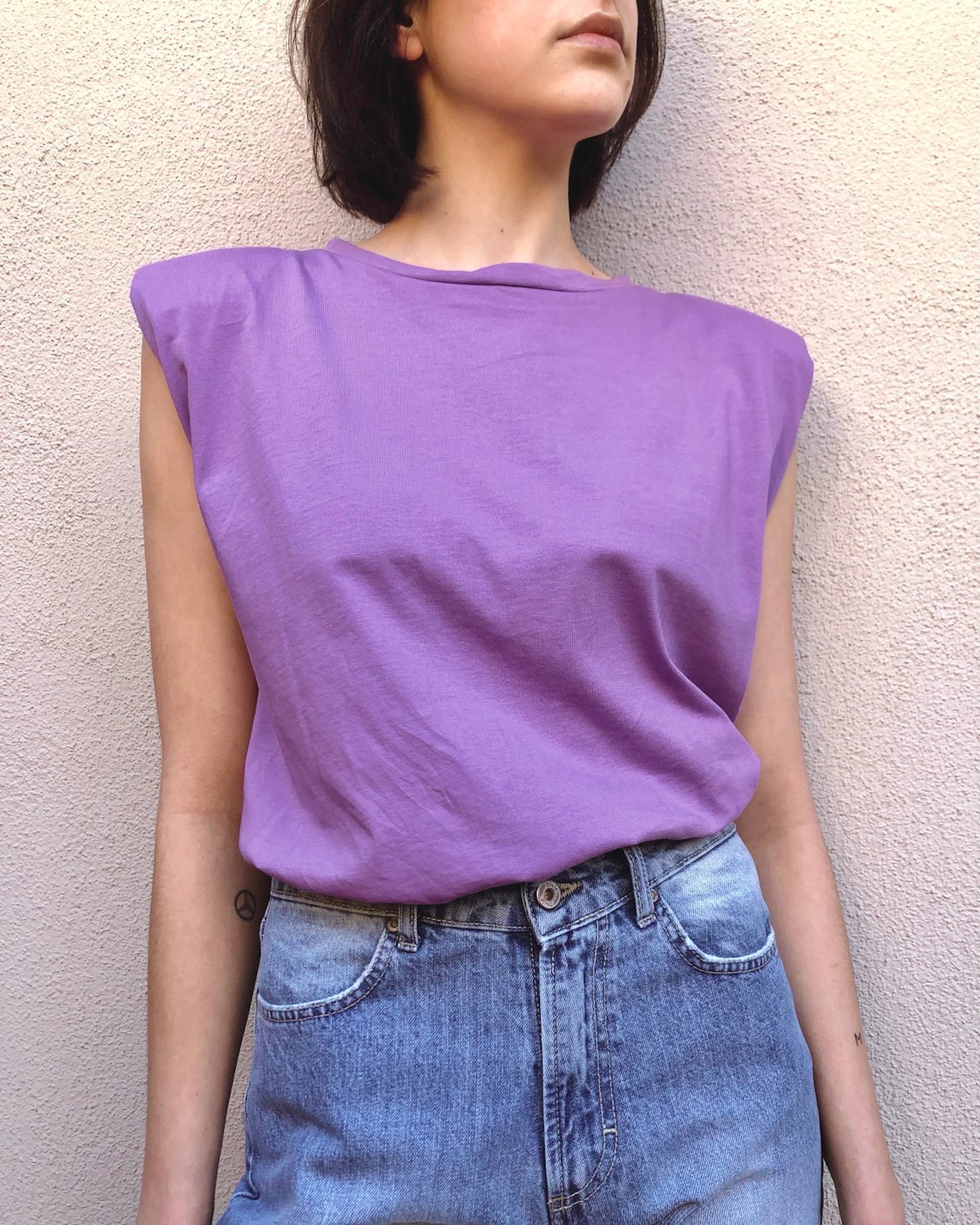 Vicolo T shirt over lilla \