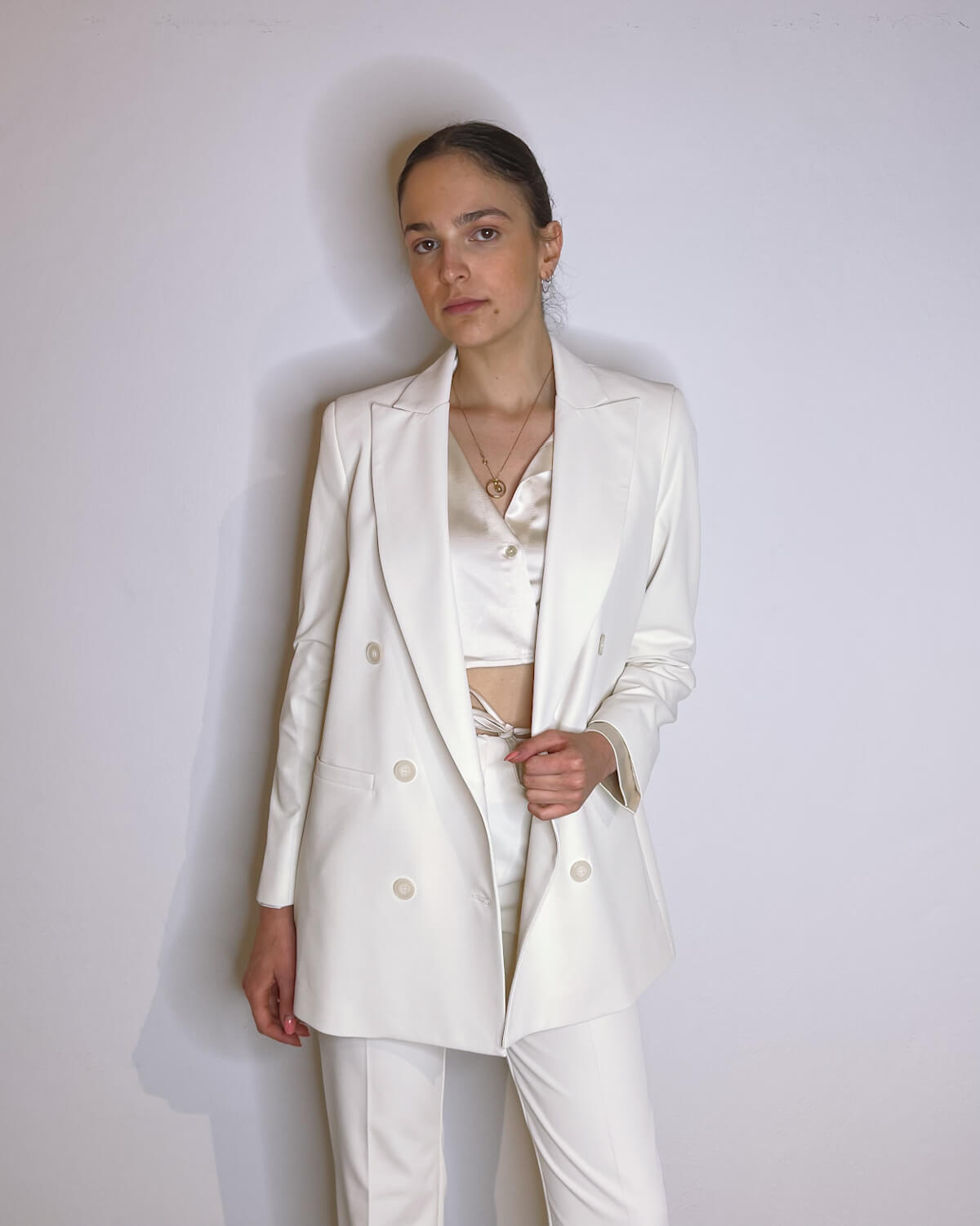 BLAZER DOPPIOPETTO OVERSIZE - STIGE BURRO - Mirror Clothing