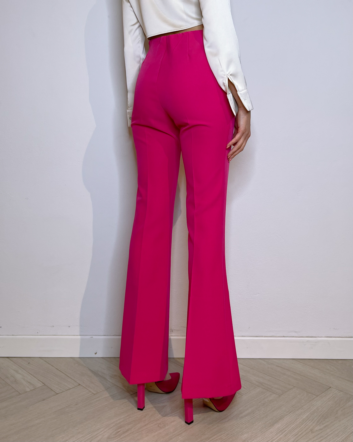 PANTALONE A ZAMPA - NIKE FUCSIA - Mirror Clothing