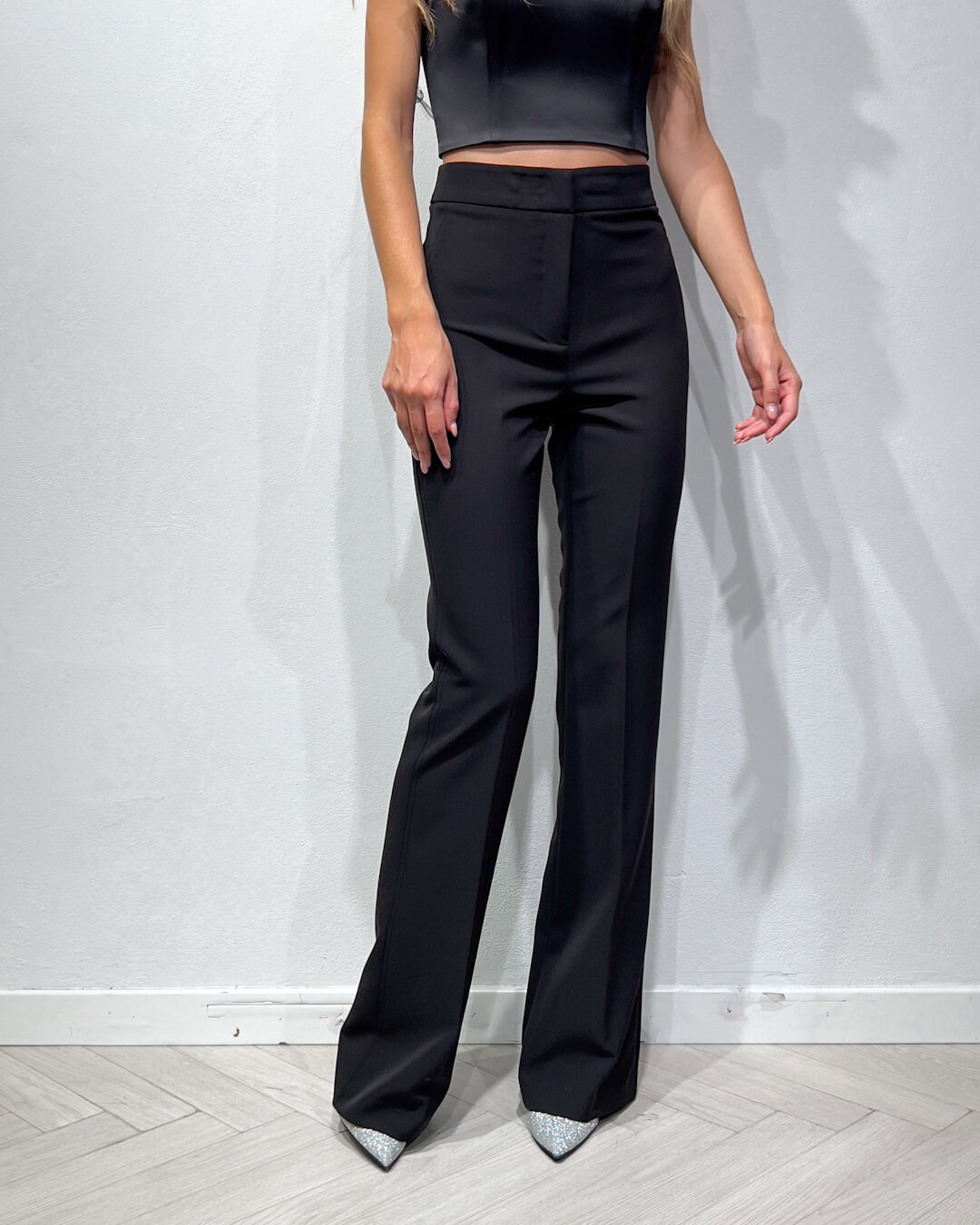 PANTALONE FLARE FULL-LENGHT - MUSA BASIC - SILENCE LIMITED