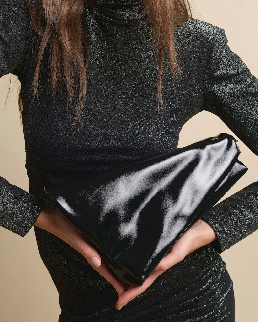 BORSA TRIANGOLO LAMINATA - FIRENZE - MATINÉE - immagine 4