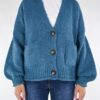CARDIGAN CON BOTTONI EFFETTO LEGNO - HAVEONE