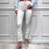 JEANS FLARE BOOTCUT BIANCO - GISELE - VICOLO