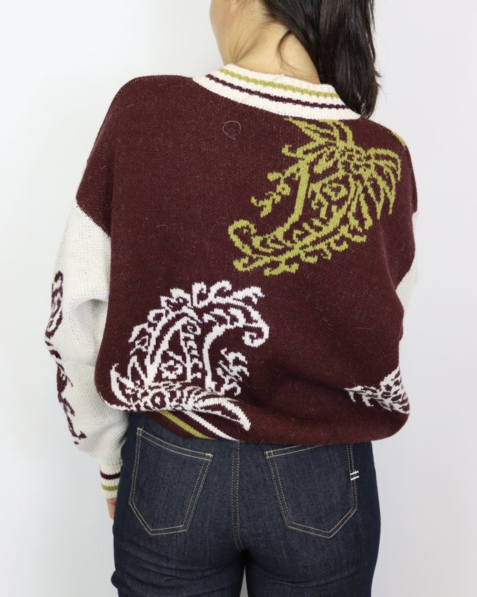 Alternative view of CARDIGAN ETNICO CON BOTTONI - HAVEONE