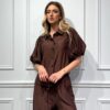 BLUSA CON MANICA BOMBOLINO - HAVEONE