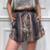 SHORTS FANTASIA IN 100% COTONE - LEILA - SOUVENIR