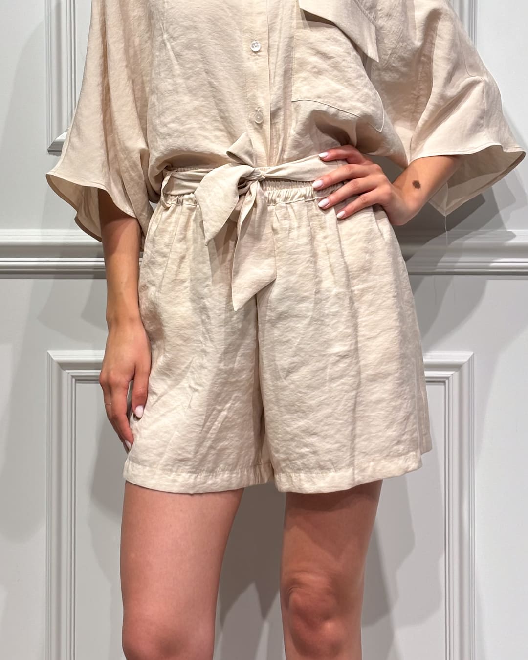 SHORTS IN MODAL CON FUSCIACCA - DELIA - HAVEONE