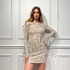 ABITO IN PAILLETTES CON SCHIENA SCOPERTA - CHICAGO - SILENCE LIMITED