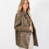 BLAZER OVERSIZE IN ECOPELLE - ELEH