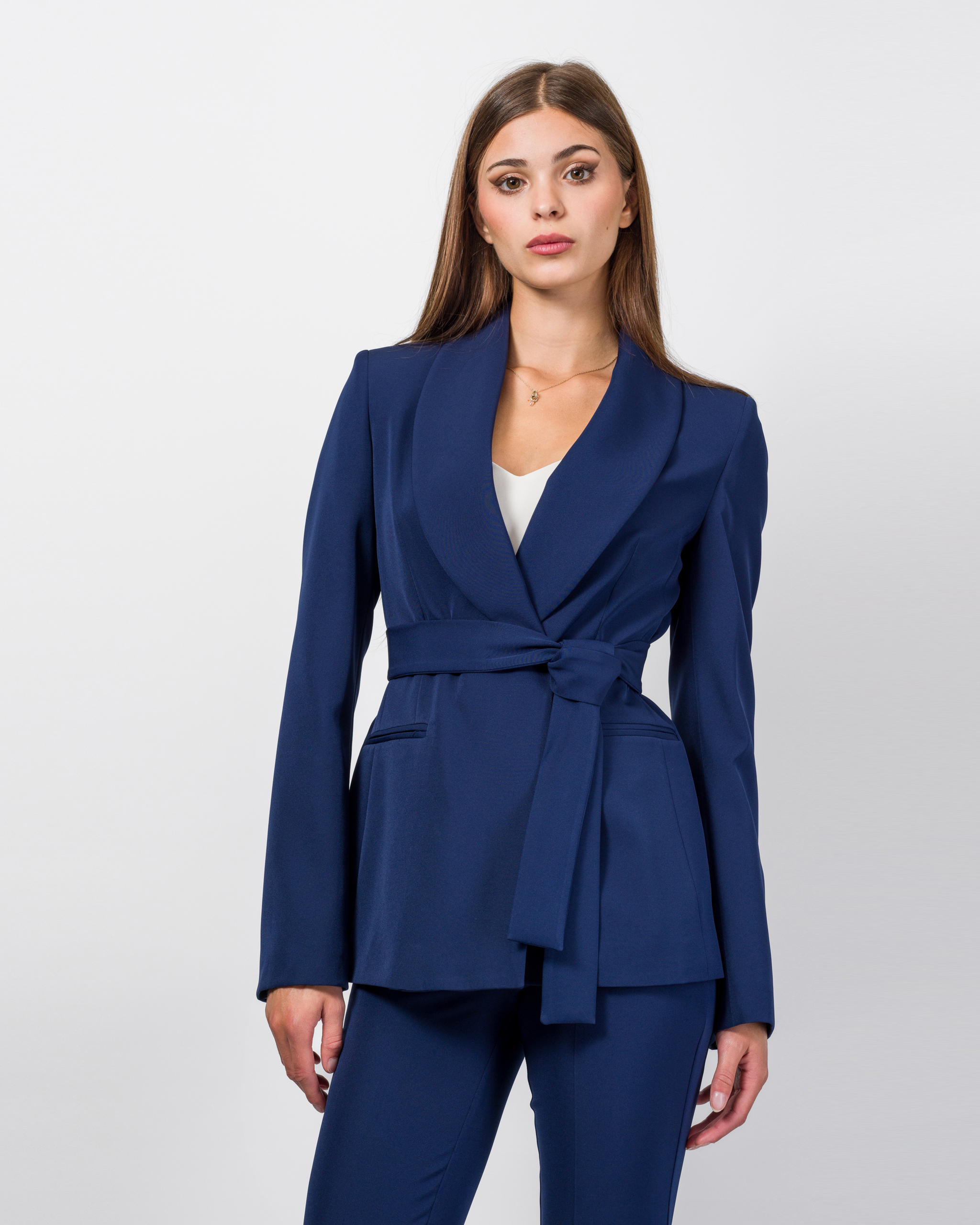 BLAZER CON FUSCIACCA E REVER SCIALLATO - MUSA EVENT - SILENCE LIMITED
