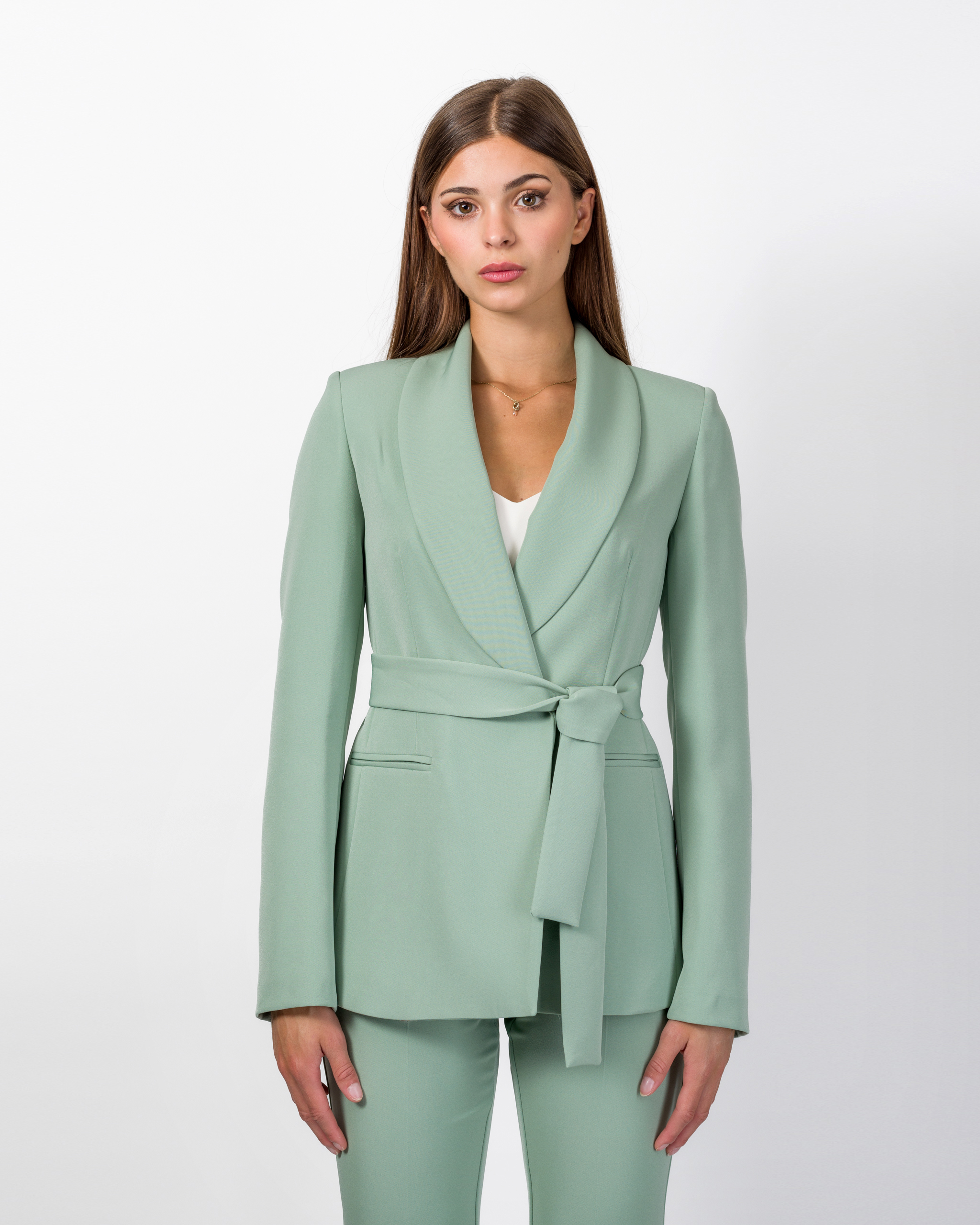 Alternative view of BLAZER CON FUSCIACCA E REVER SCIALLATO - MUSA EVENT - SILENCE LIMITED