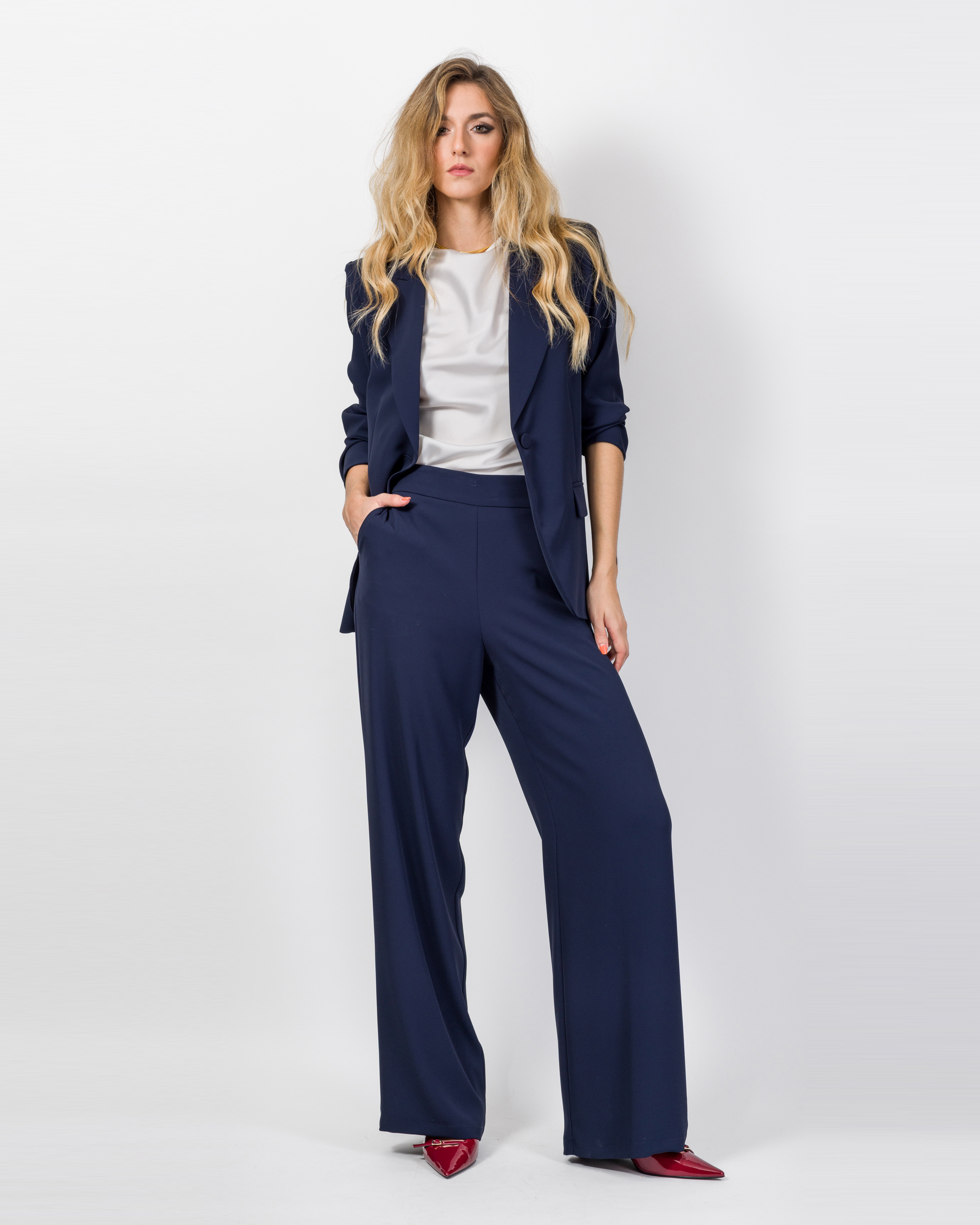 Alternative view of BLAZER MONOPETTO IN CADY - NIA - KONTATTO