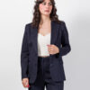 BLAZER GESSATO IN PUNTO MILANO - OLIVIA - VICOLO