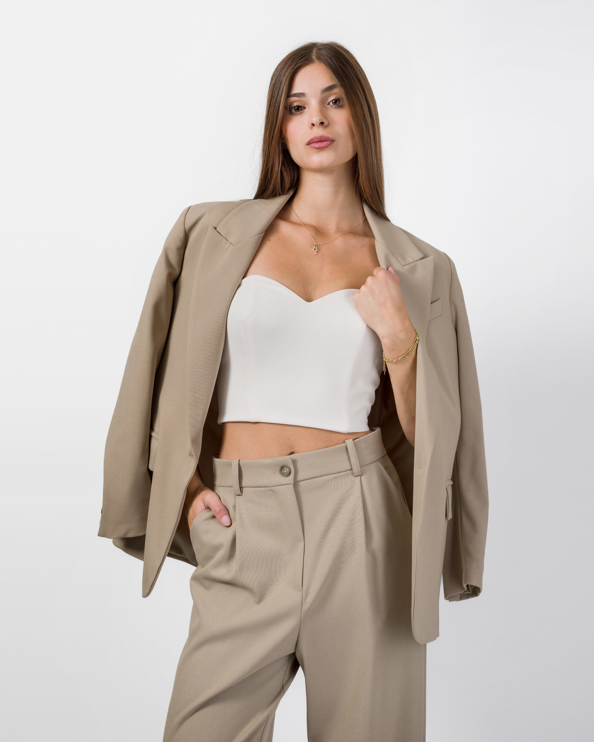 Alternative view of BLAZER MONOPETTO OVERSIZE - DEVA - DIXIE