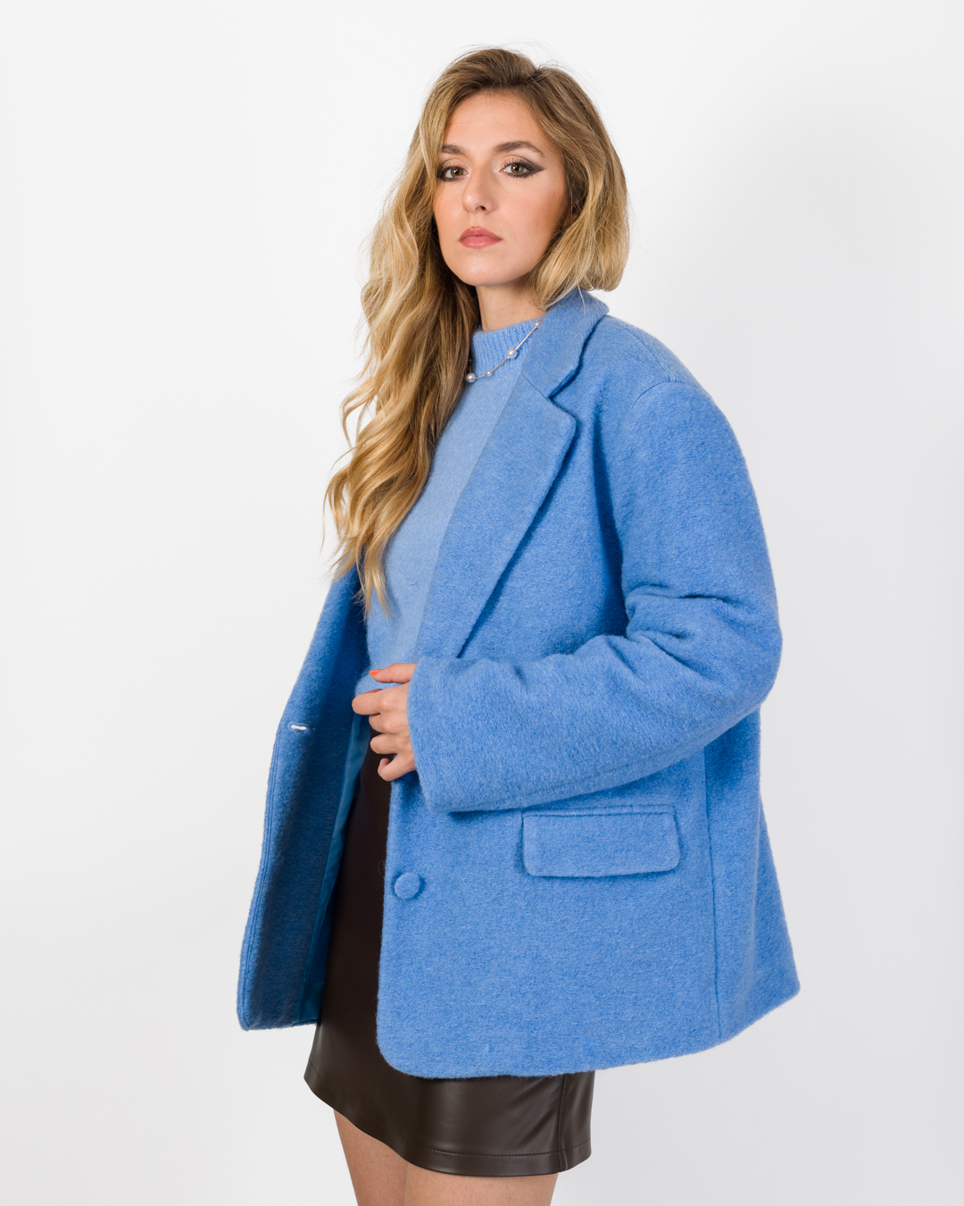 GIACCA CAPPOTTO EFFETTO SPAZZOLATO KOSTUMN°1 Mirror Clothing