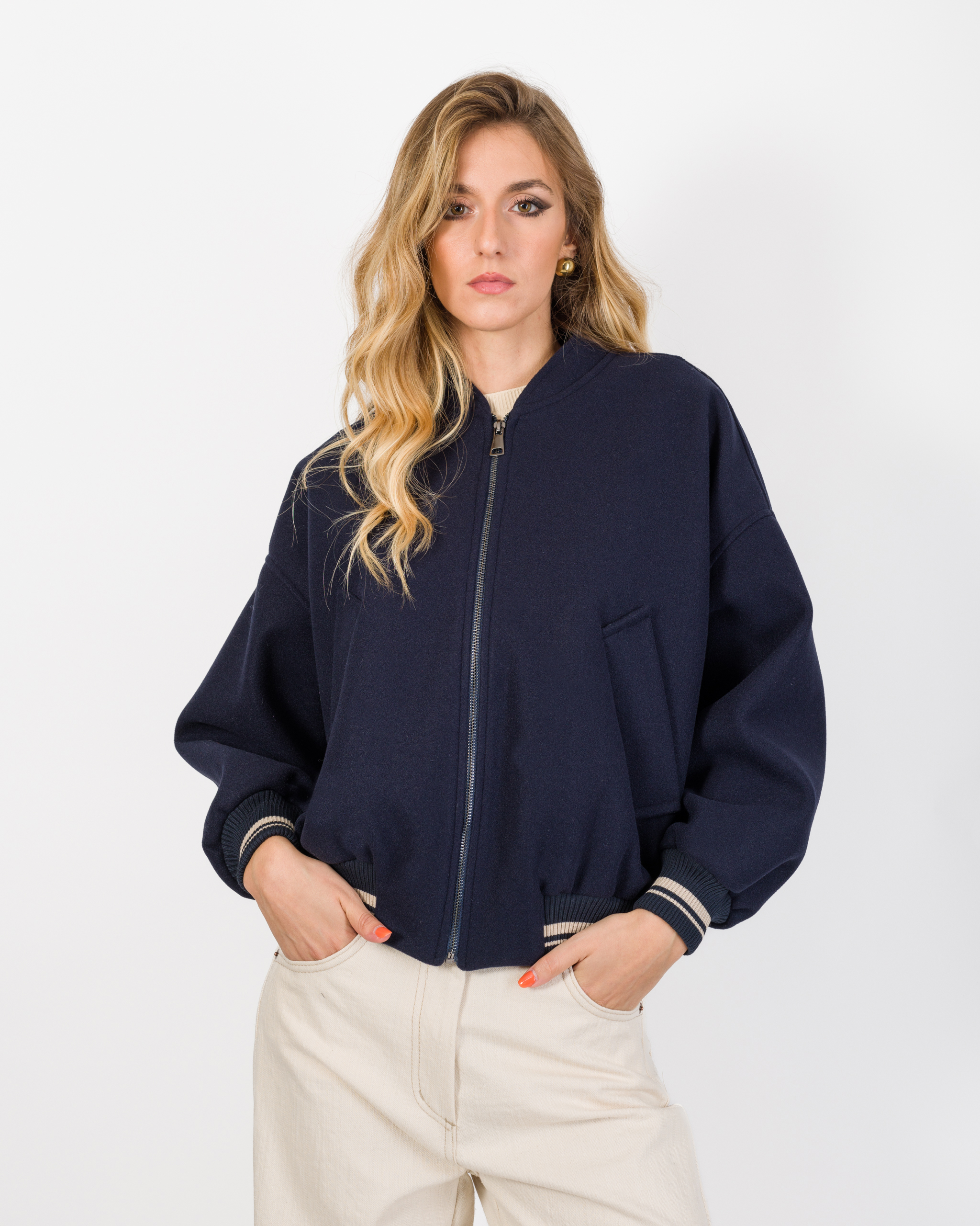 Alternative view of BOMBER CON POLSINI A CONTRASTO - HAVEONE