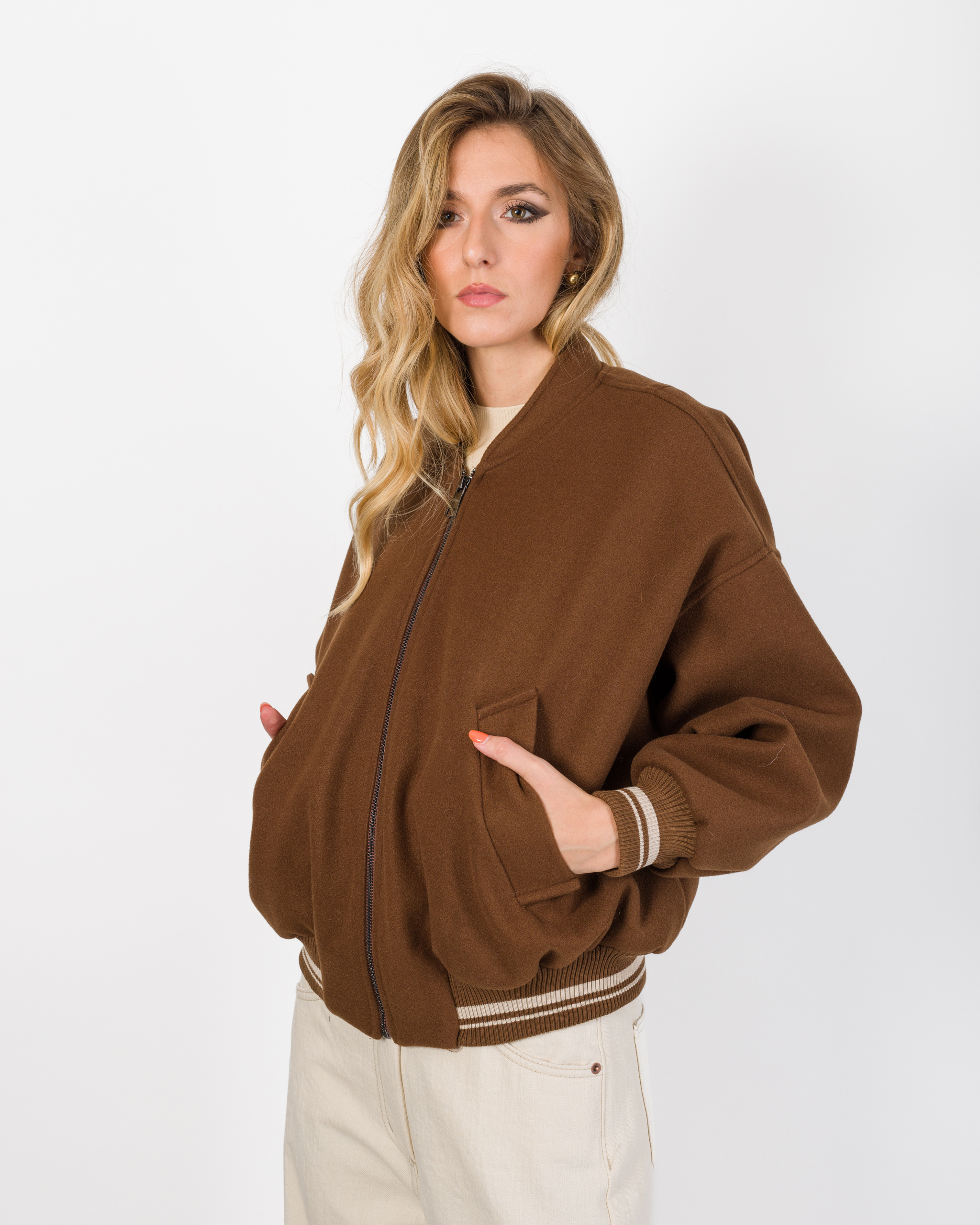 Alternative view of BOMBER CON POLSINI A CONTRASTO - HAVEONE