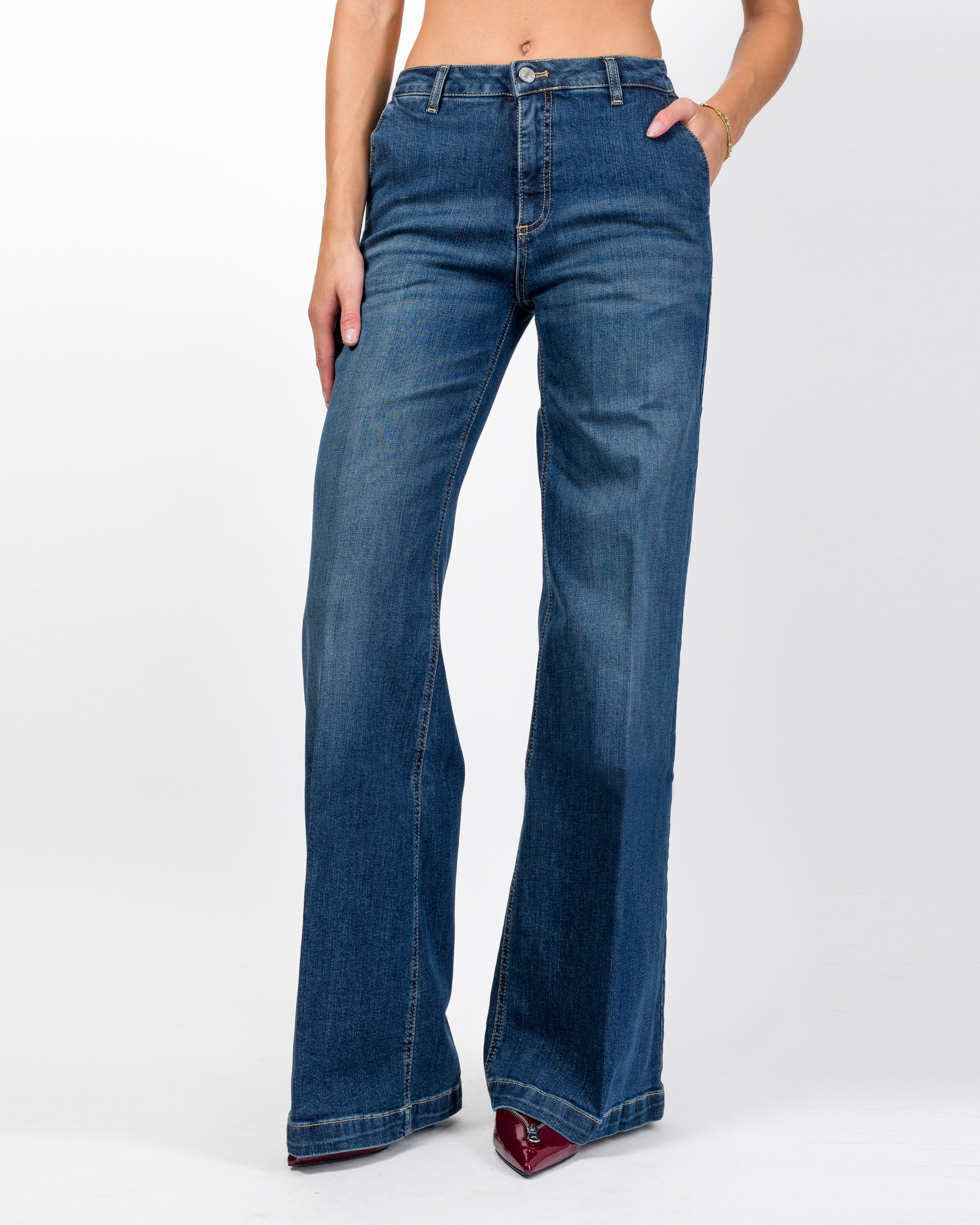 JEANS PALAZZO - ELENA - VICOLO