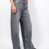 JEANS WIDE-LEG GRIGIO - MIA - VICOLO