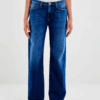 JEANS STRAIGHT-LEG MID RISE - ALEX - VICOLO