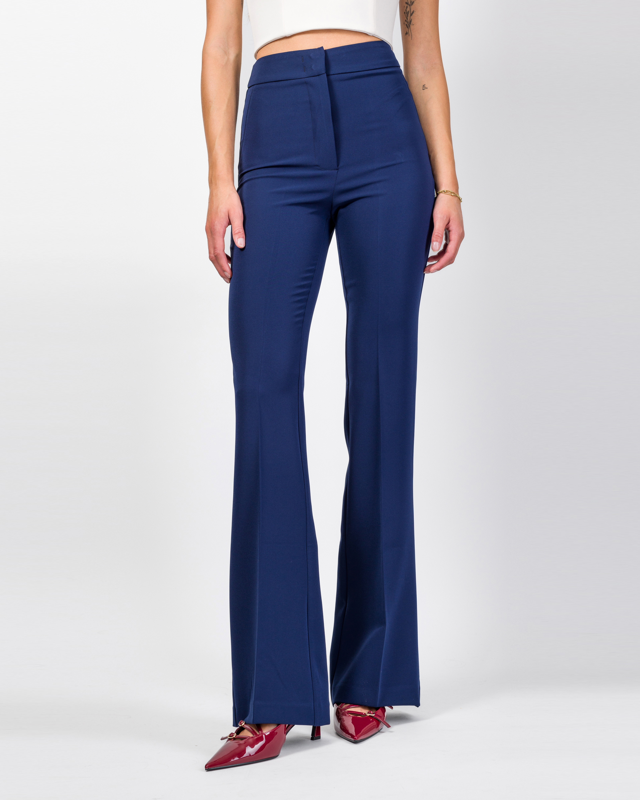 PANTALONE FLARE FULL-LENGHT - MUSA EVENT - SILENCE LIMITED