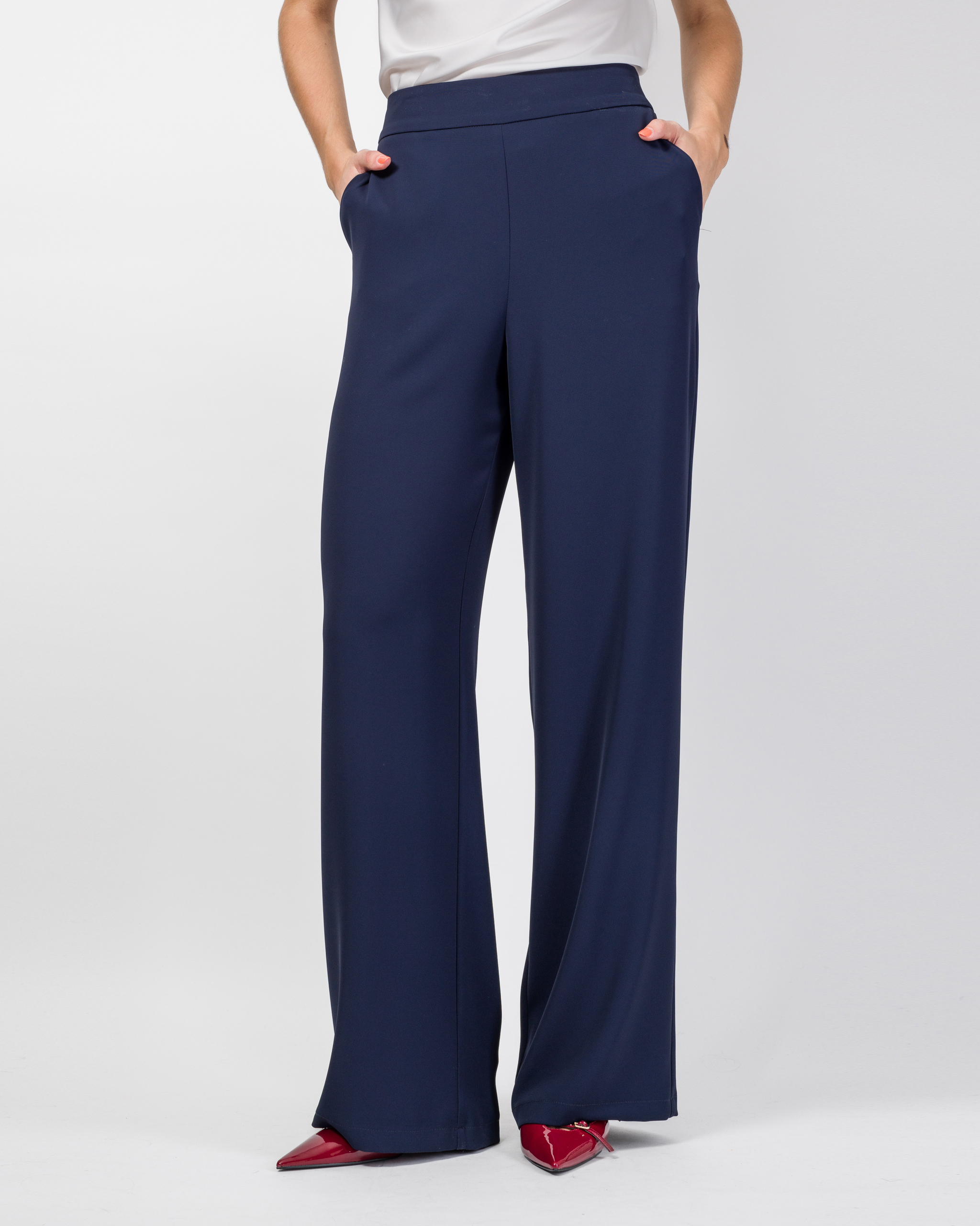 PANTALONE PALAZZO IN CADY - NIA - KONTATTO