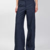 PANTALONE PALAZZO GESSATO CON MICRO PAILLETTES - ALMA - KONTATTO