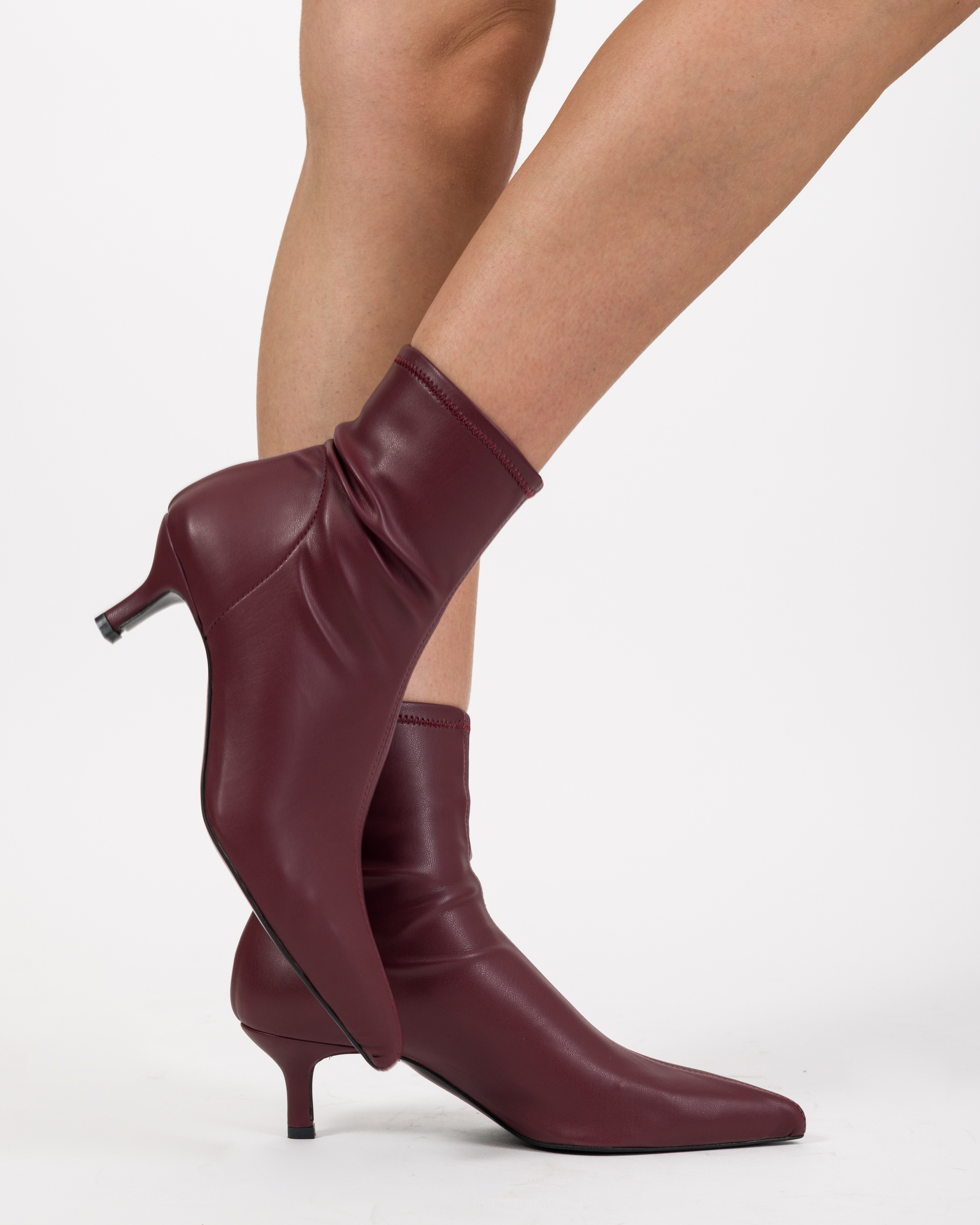 STIVALETTO STRETCH CON TACCO KITTEN - OVYÉ