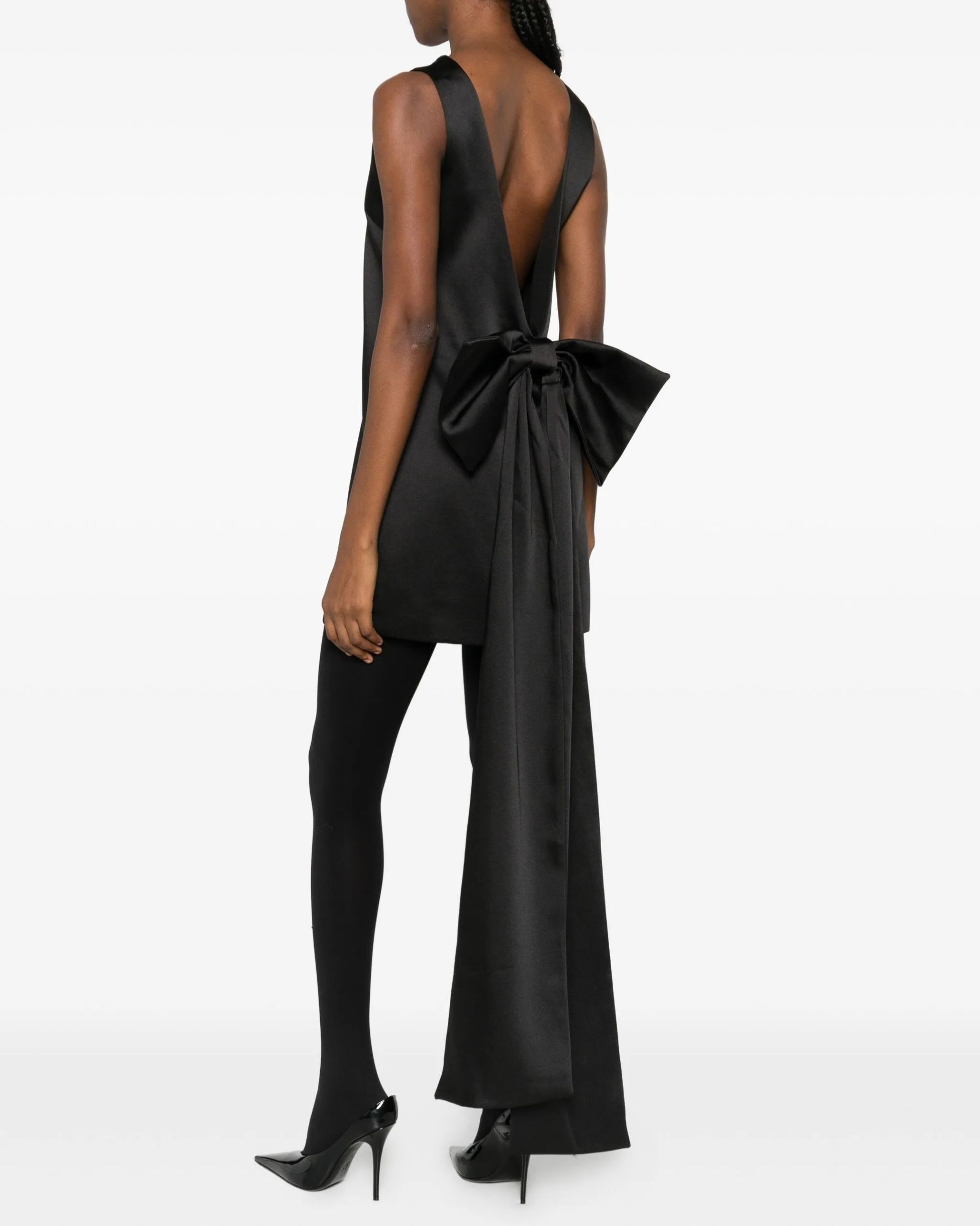 ABITO CORTO CON MAXI FIOCCO POSTERIORE - ELEH