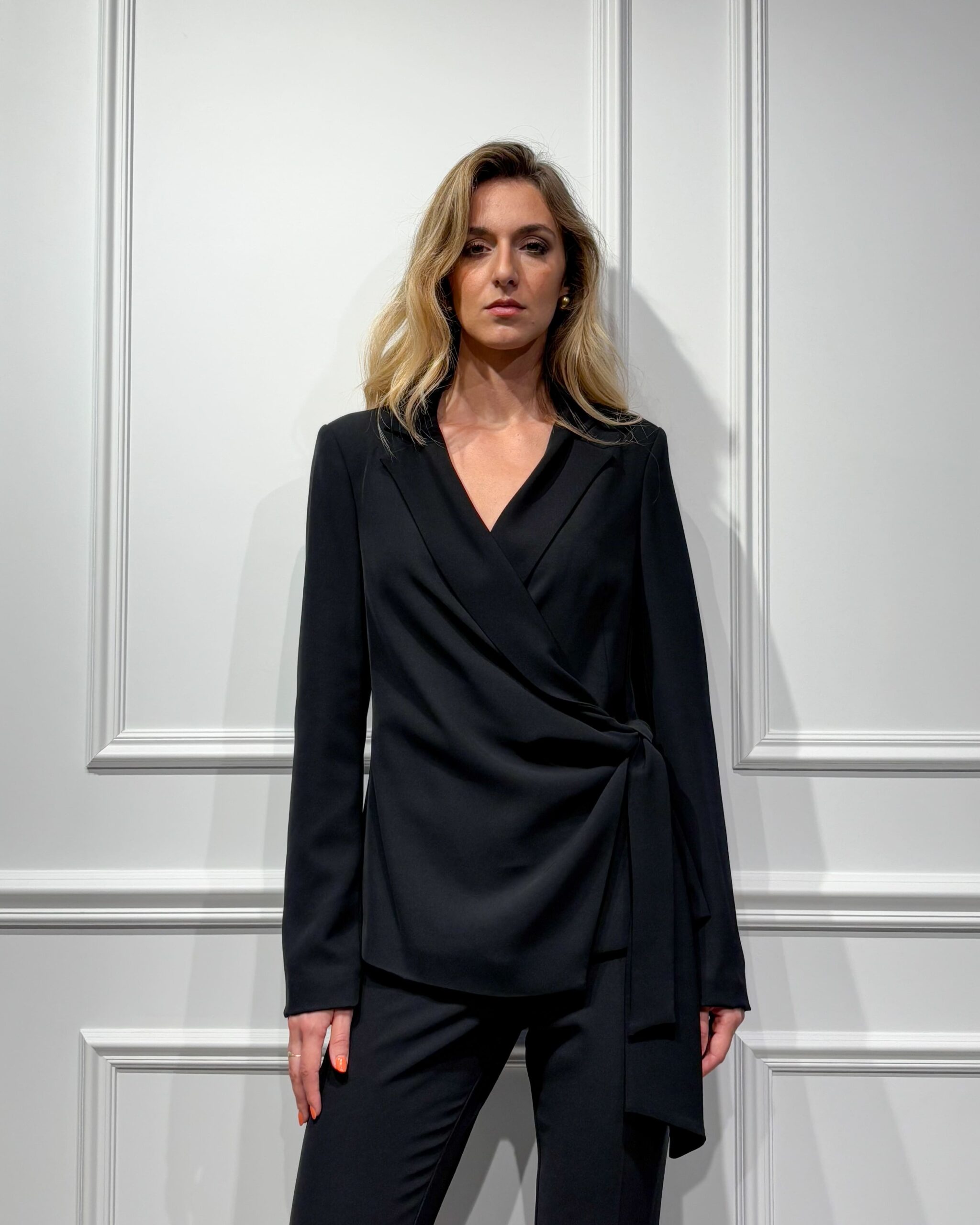 BLAZER IN CADY CON FUSCIACCA - NICKI - TENSIONE IN