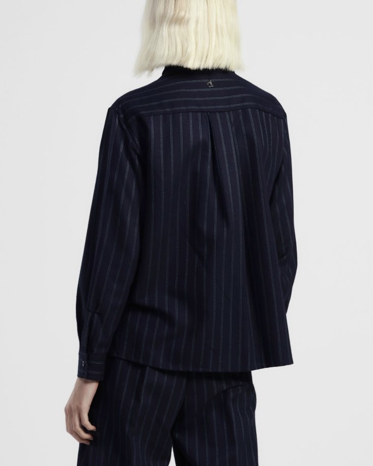 Alternative view of CAMICIA GESSATA OVERSIZE - LUDO - DIXIE