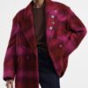 GIACCA CAPPOTTO MISTO LANA CON SPILLE GIOIELLO - DIXIE