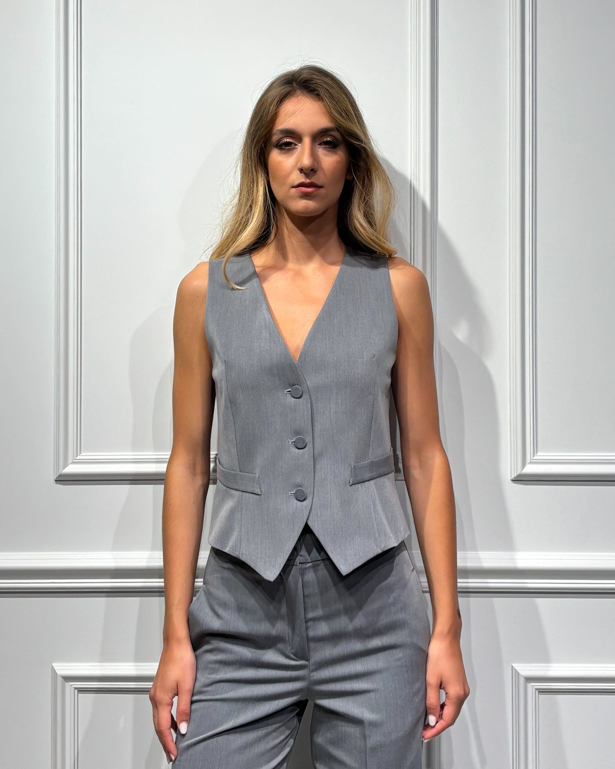 GILET MONOPETTO - GIULIA - VICOLO