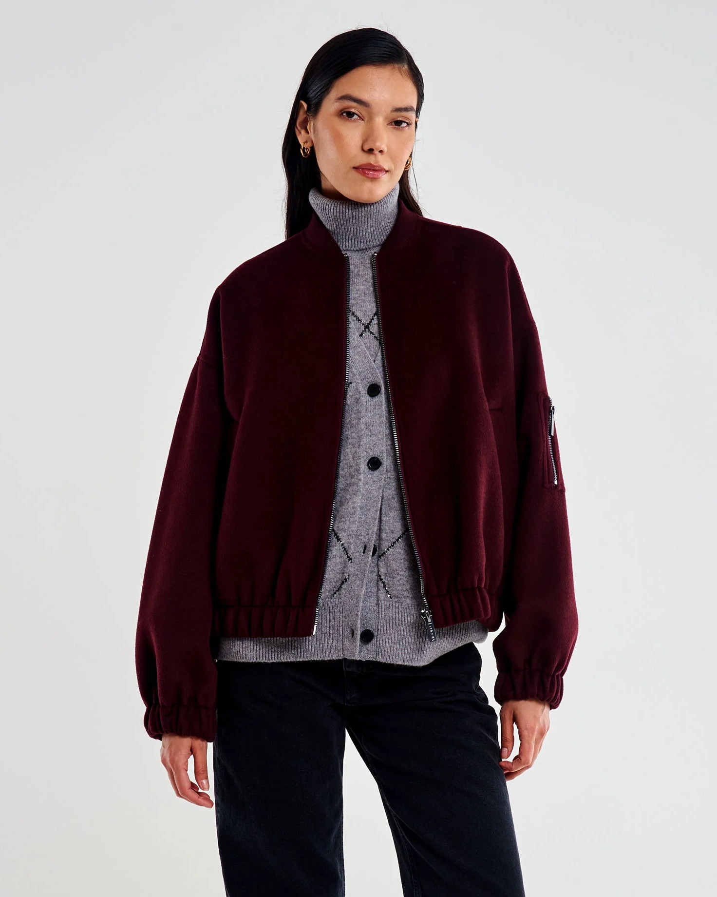 Giubbotto Donna 100% Lana Merino Beige - Gilet Senza Maniche, Taglia Unica, Western - Foto 4