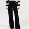 JEANS PALAZZO NERO - TOTTA - DIXIE