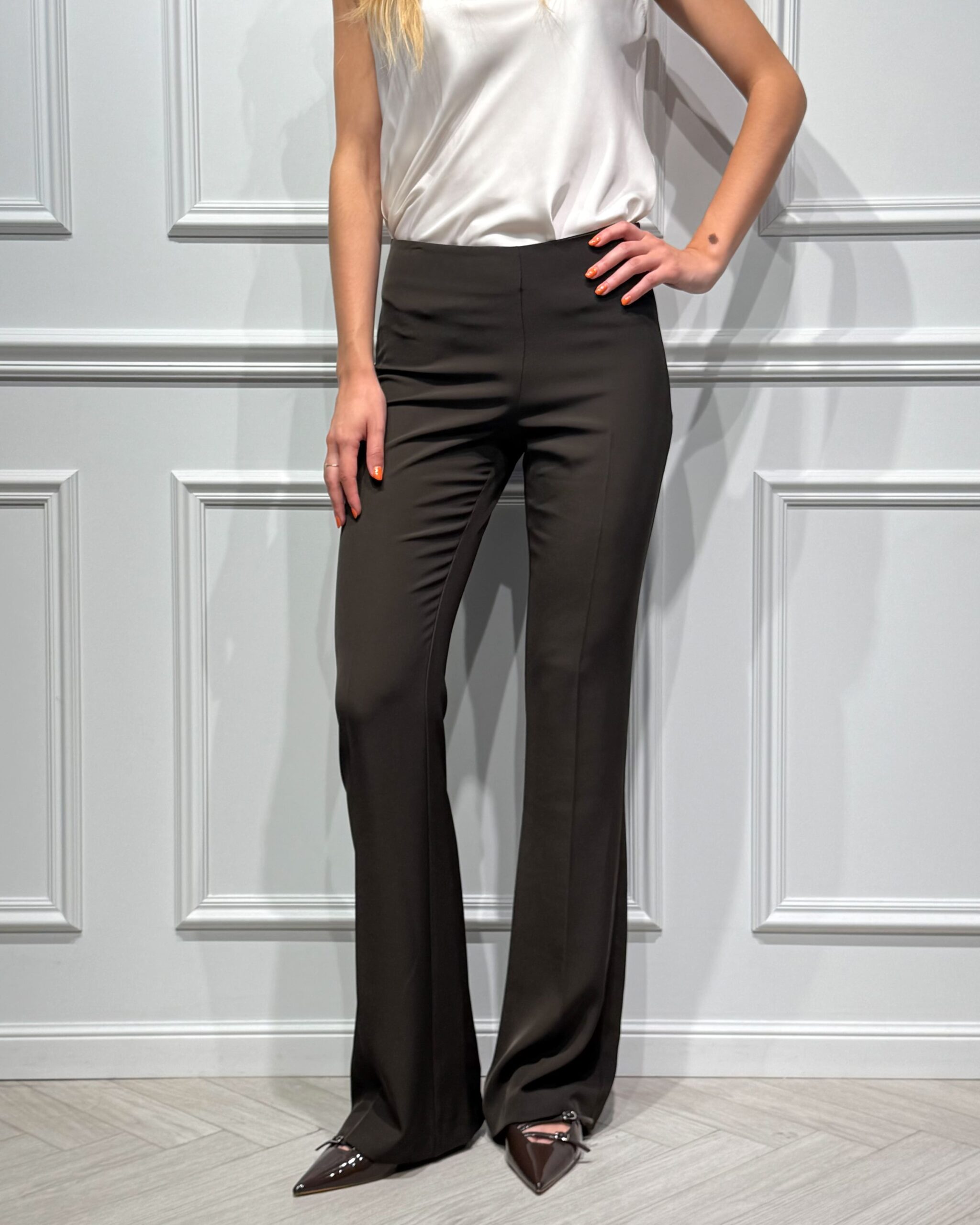 PANTALONE FLARE IN CADY - NICKI - TENSIONE IN