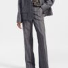 PANTALONE FLARE SPIGATO CON RIGA - PAMELA - DIXIE