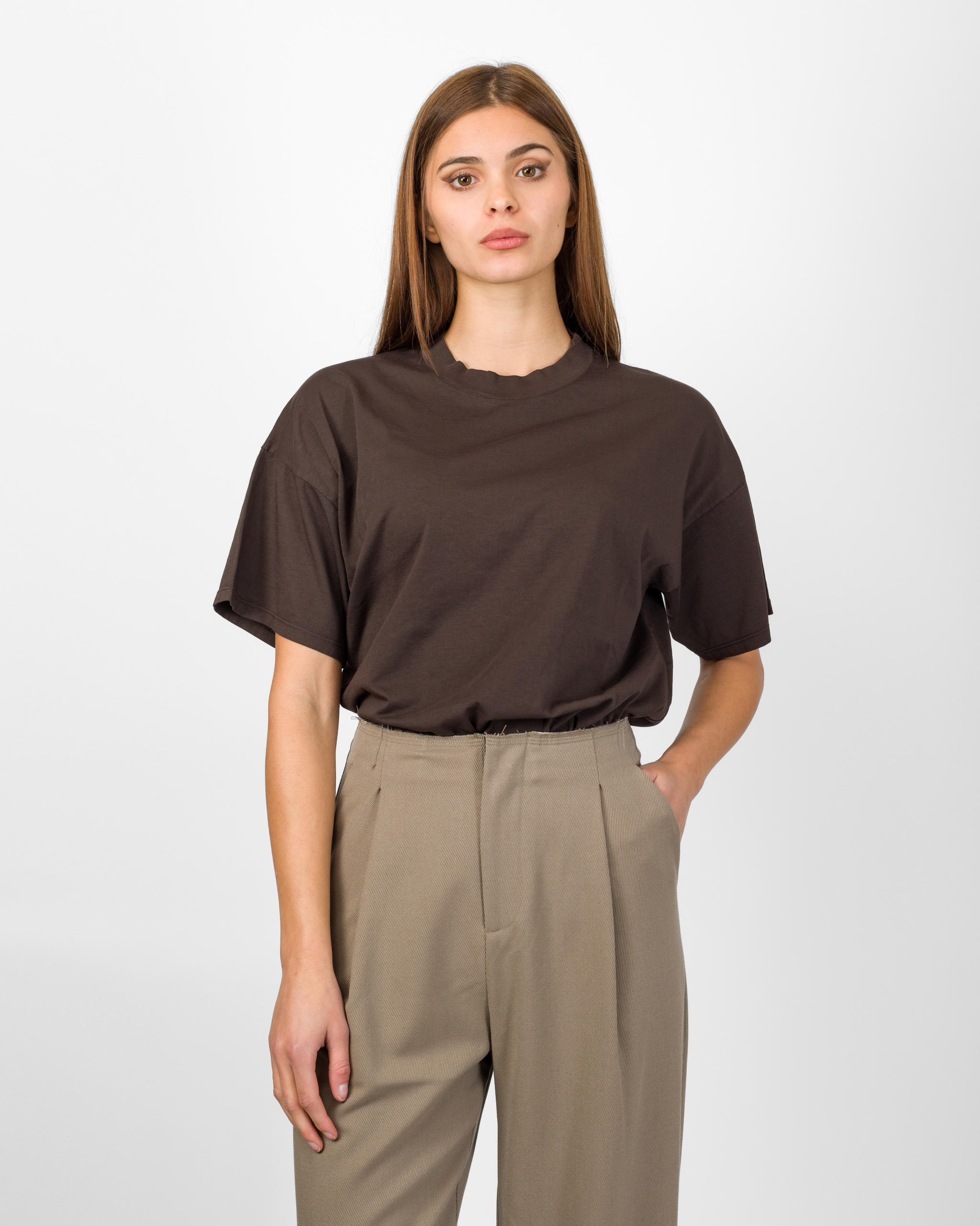 Alternative view of T-SHIRT BOXY FIT 100% COTONE - VICOLO
