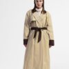 TRENCH LUNGO CON DETTAGLI IN SUEDE - DIXIE