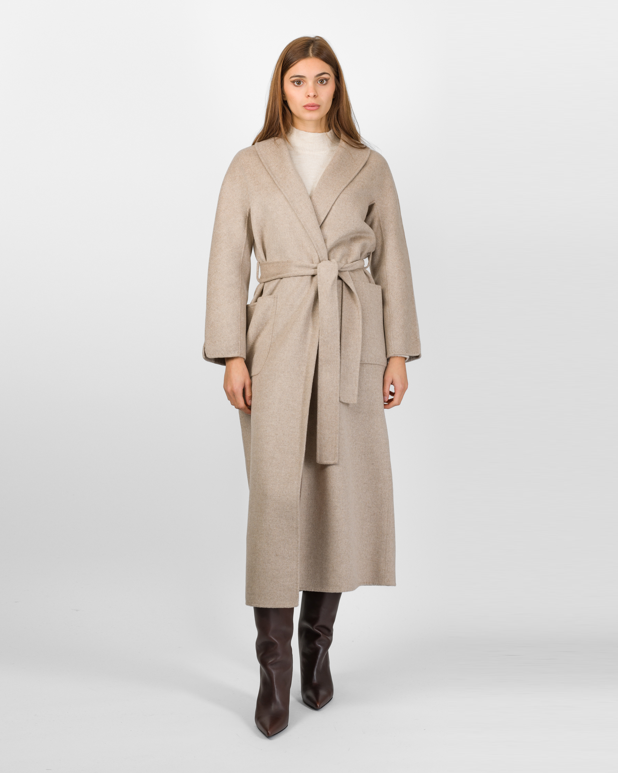 CAPPOTTO VESTAGLIA 50% LANA - VICOLO