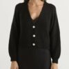 CARDIGAN CON BOTTONI GIOIELLO - HAVEONE
