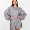 FELPA GIROCOLLO OVERSIZE - IRIS - KOSTUMN°1