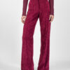 PANTALONE WIDE-LEG IN VELLUTO MILLERIGHE - MARTINA - BOHEMIANVì