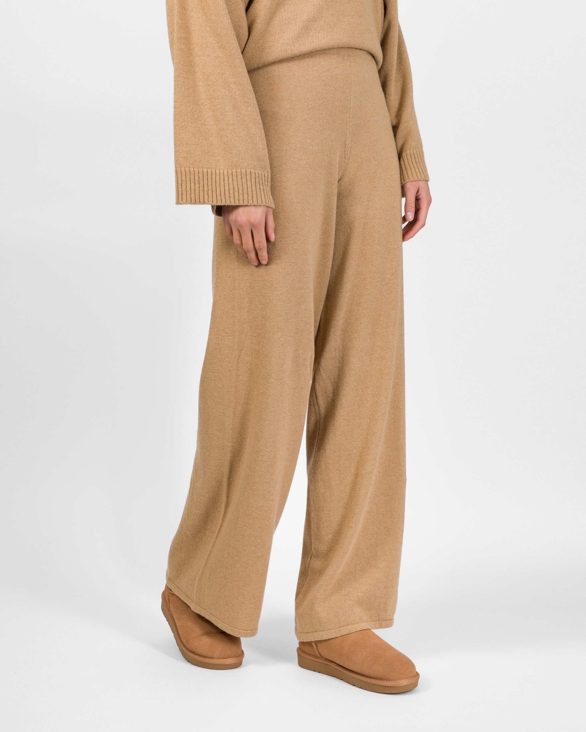 Alternative view of PANTALONE WIDE-LEG IN LANA VISCOSA CASHMERE - ANGELICA - KONTATTO
