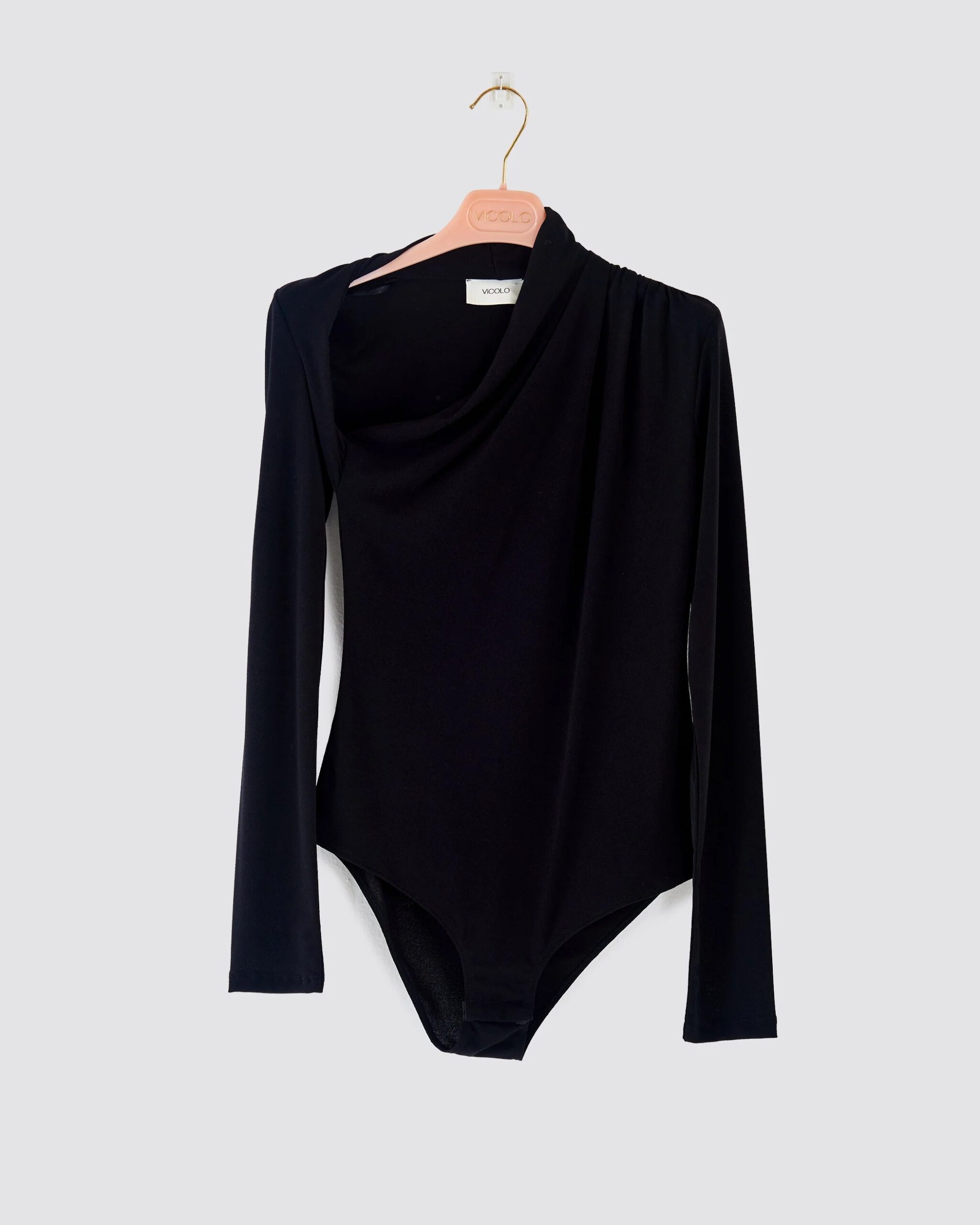 Alternative view of BODY CON SCOLLO ASIMMETRICO - VICOLO