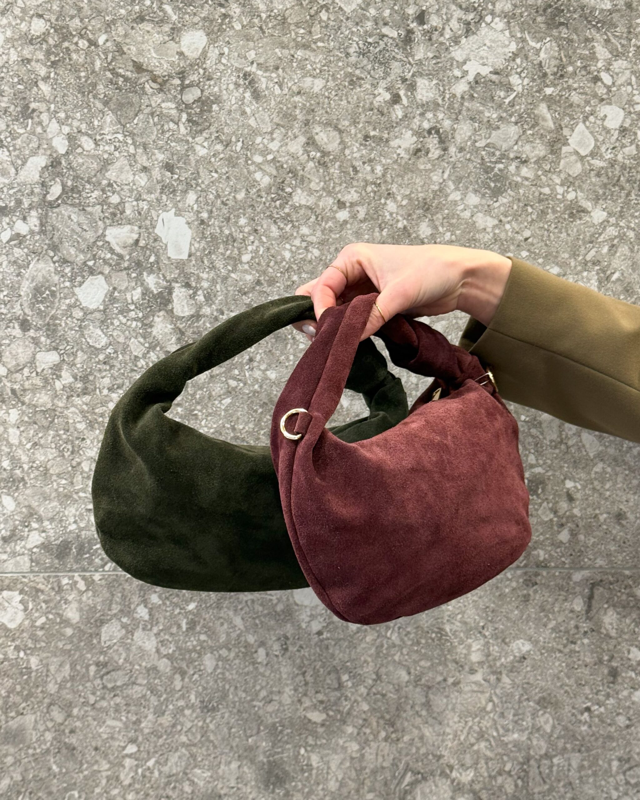 BORSA MINI SCAMOSCIATA