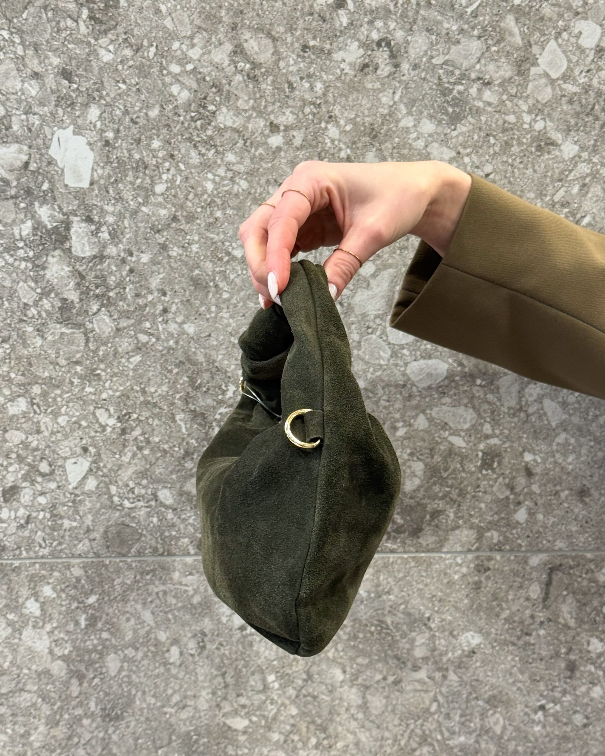 Alternative view of BORSA MINI SCAMOSCIATA