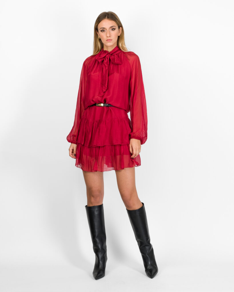 outfit-natale-donna-abito-rosso-con-fiocco