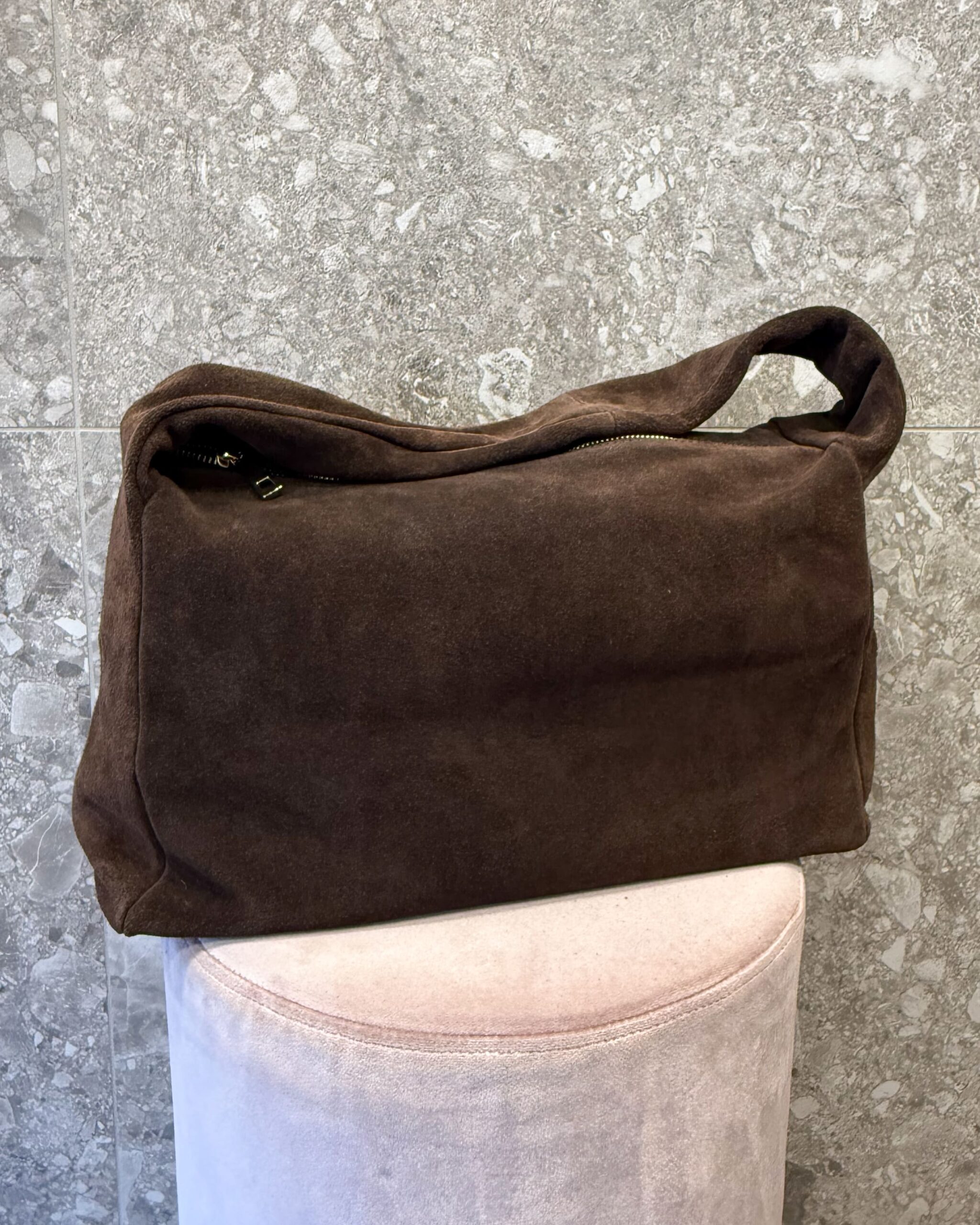 Alternative view of TOTE BAG IN SUEDE