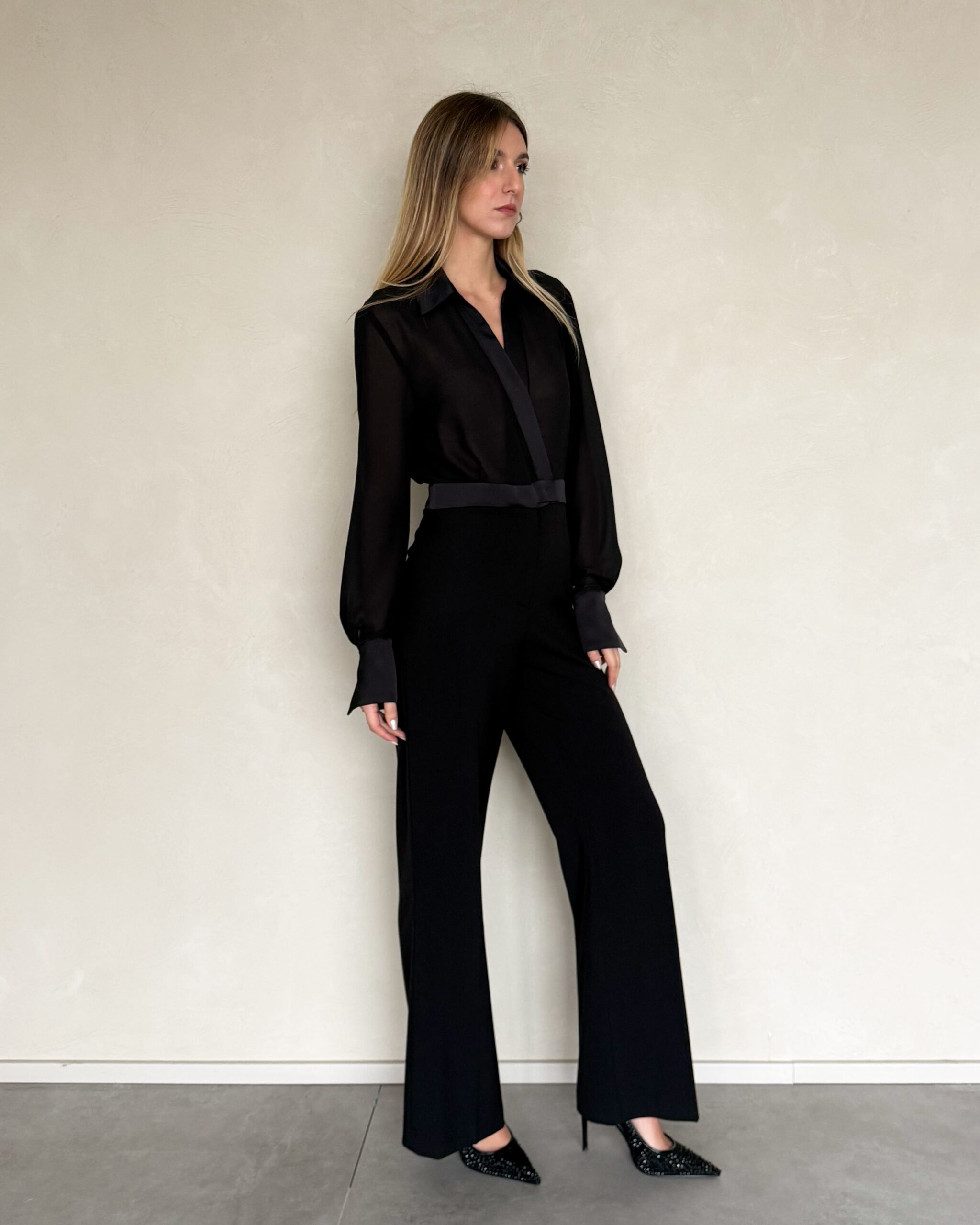 TUTA LUNGA COMBINATA SMOKING - KONTATTO